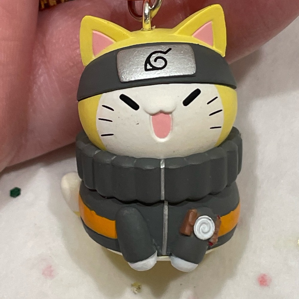 Naruto Ninja Kitty Keychain/Zippercharm